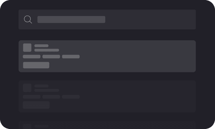 Dashboard content