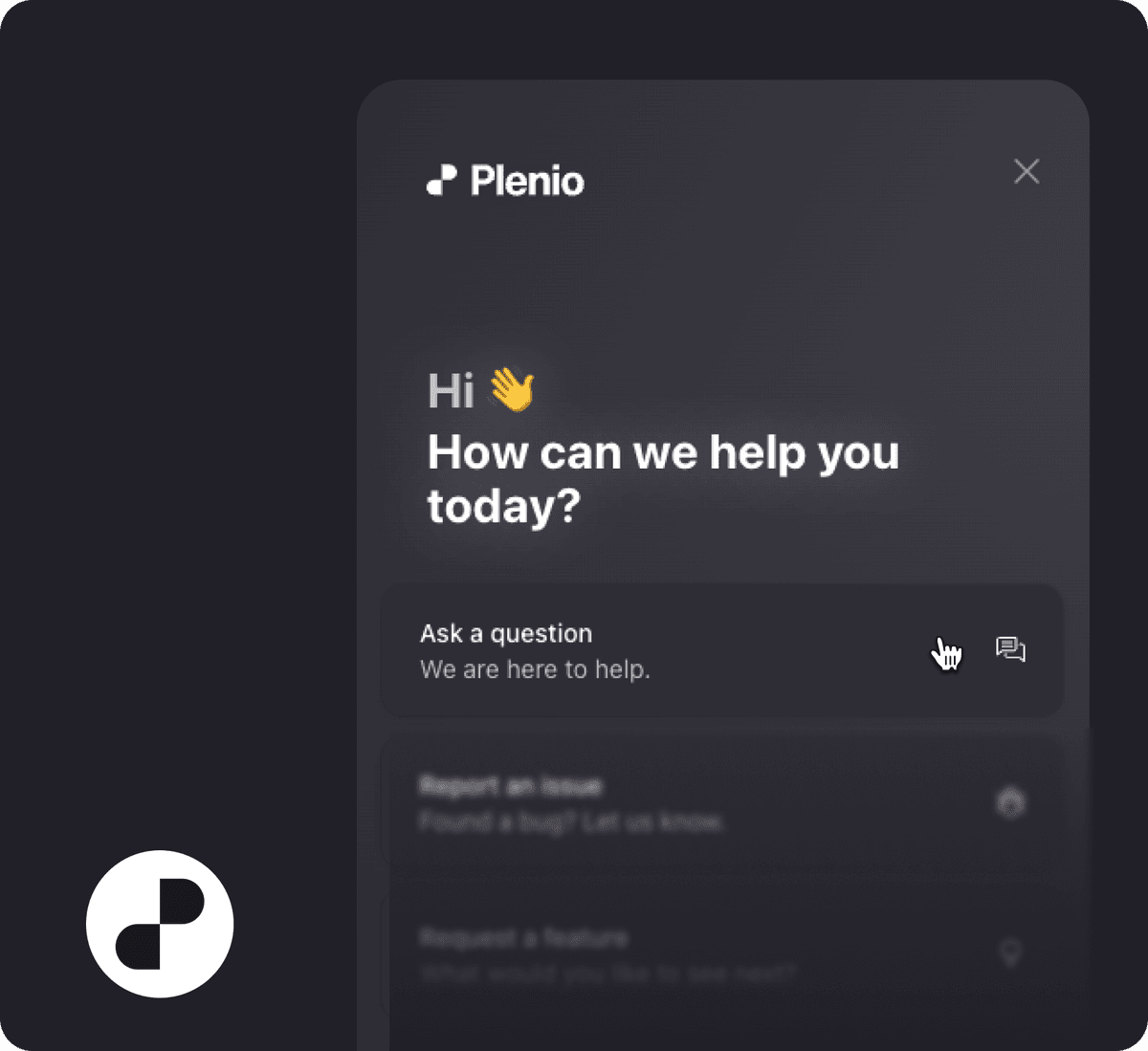 Dashboard content
